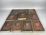 14 Vol Set Elbert Hubbard Roycrofters Little Journeys