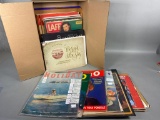 Box Lot Vintage Ephemera, Magazines, Booklets