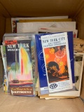 Large Lot Vintage Brochures - Travel