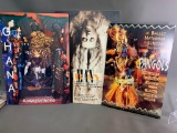 3 Posters Mounted on Foam - Ghana, Senegal, Man Ray