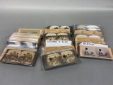 Large Lot Nicer Stereoview Card Photos