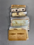 Nice lot of stereoview Cards