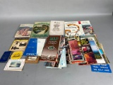 Group Lot Assorted Travel Brochures