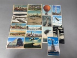 Group Lot Balloon/Dirigible/Zeppelin Postcards