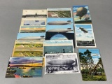 Group Lot Balloon/Dirigible/Zeppelin Postcards