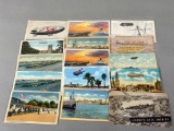 Group Lot Balloon/Dirigible/Zeppelin Postcards