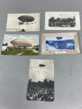 Group Lot Balloon/Dirigible/Zeppelin Postcards