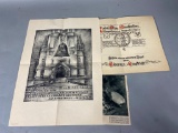 2 Unusual German Post WWI Posters Military Political