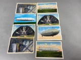 Group Lot of Balloon/Dirigible/Zeppelin Postcards