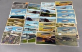 Large Lot Balloon/Dirigible/Zeppelin Postcards