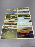 Group Lot Balloon/Dirigible/Zeppelin Postcards