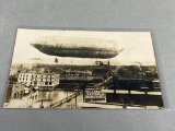 Knabenshue RPPC Balloon/Dirigible/Zeppelin Postcard Real Photo