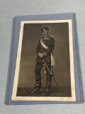 Rare German Postcard Unser Hindenburg Officer WWI Zeppelin Namesake