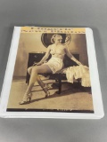 Album Full Early 1900s Nudie Pin Up Lingerie Press Model Photos