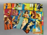 Large Lot Nudie Pin Up Illustrator Cards Nice