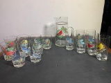 West Virginia Glass Drinkware Set