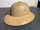 Vintage Military Pith Helmet