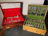 Oneida & Roger Brothers Flatware with Wood Cases
