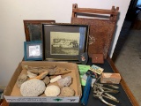 Early Photograph, Coral, Flint Pieces & More