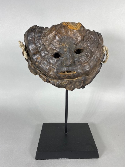 Nepalese Ritual Mask, Lingzhi Fungus, Nepal, 19th c.