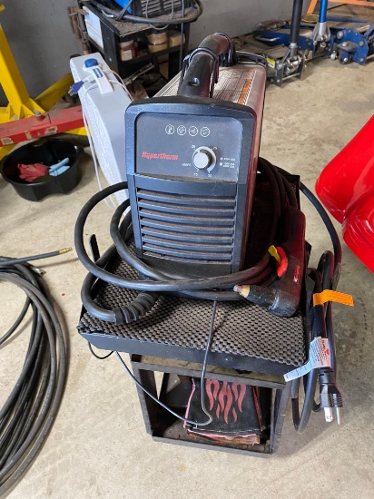 Hypertherm Powermax 30 Plasma Cutter on Cart with Accessories