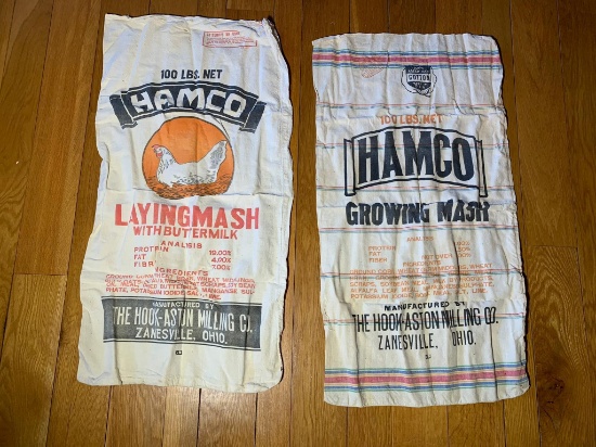 Zanesville Ohio Feed Sack Bags