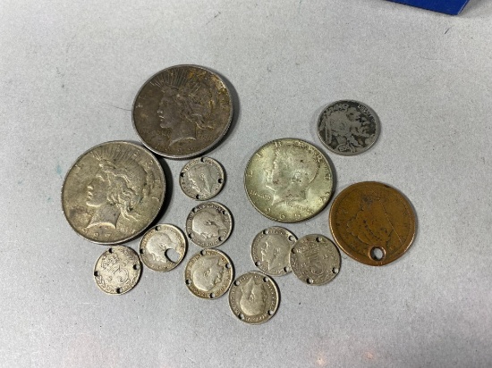 Silver coins and more group lot