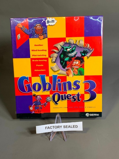 Sealed Goblin Quest 3 by Sierra PC Game