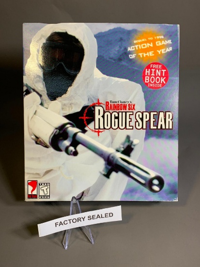 Sealed Tom Clancy's Rainbow Six Rogue Spear by Red Storm Entertainment PC Game