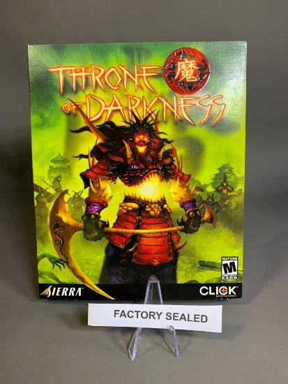 Sealed Throne of Darkness by Sierra, Click Entertainment PC Game