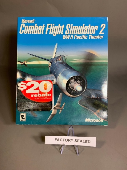 Sealed Combat Flight Simulator 2 WWII Pacific Theater by Microsoft PC Game