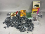 Lot of Plastic Miniatures and Terrain
