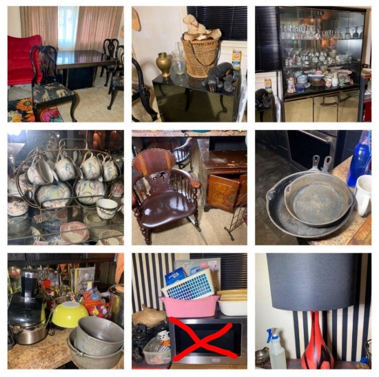 Dining Room / Kitchen Contents lot