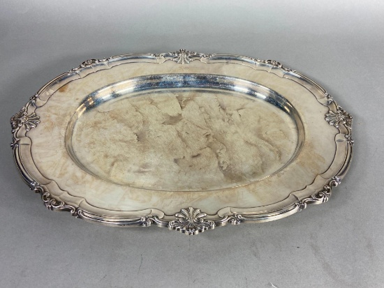 Vintage Sterling Silver Tray - 1296 grams - Black, Starr & Frost