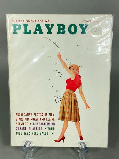 Vintage October 1959 Playboy Magazine