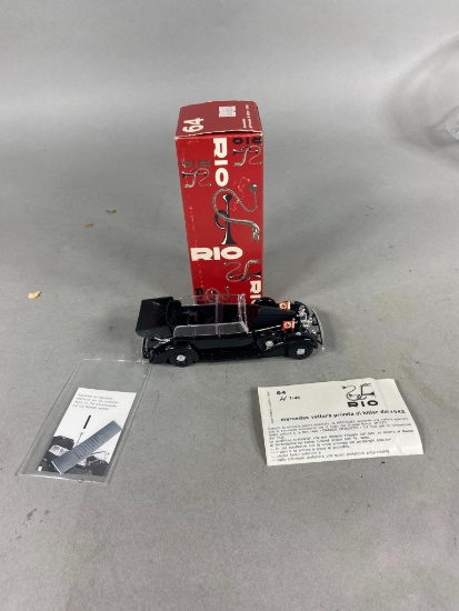 A493 Vintage Rio 64 Italien Leere Box Für 1942 Mercedes