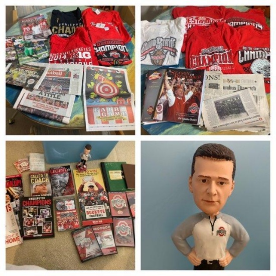 OSU Collectibles - T-Shirts, Newspaper Articles, Books, DVDs