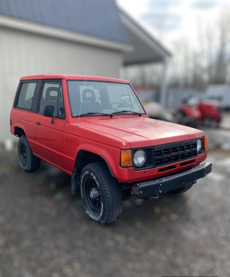 1989 Dodge Raider made by Mitsubishi Imported by Dodge.  160,571 Miles, Has Title