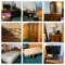 Master Bedroom Contents - Queen Bed, Dresser with Mirror, Armoire,
