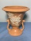 Vintage Weller Pottery Peach Came Rose Vase