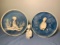 Avondale Limited 1978 Collector Plates by Frances Taylor Williams. Matching Mother & Child Figure