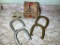 Vintage Diamond Horseshoe Game with Box