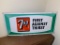 Vintage Metal 7up Sign
