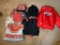 Group of OSU Items - Starter OSU Jacket with Tags, OSU Blanket, Lunch Box, Headband & More