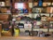 Basement Area Contents Lot - Vintage Christmas, Household Decorative Items, Ziploc Bags