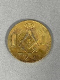 Antique Masonic Membership Token Alachua Florida