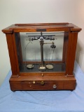 Henry Troemner Scientific Cased Apothecary Balance Scale