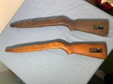 Two Antique Gun Stocks