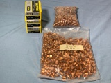 One Sealed Bag Remington 9mm Bullets, Three Sealed Boxes of Speer 9mm Bullets &