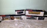 Four Lionel Trains - B & O Car with Ore Load, Union Pacific RS-3 Diesel Locomotive